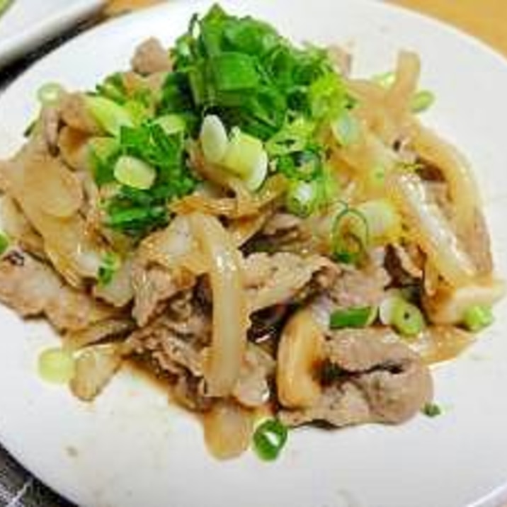 暑い夏に!豚肉と玉ねぎのスタミナ炒め